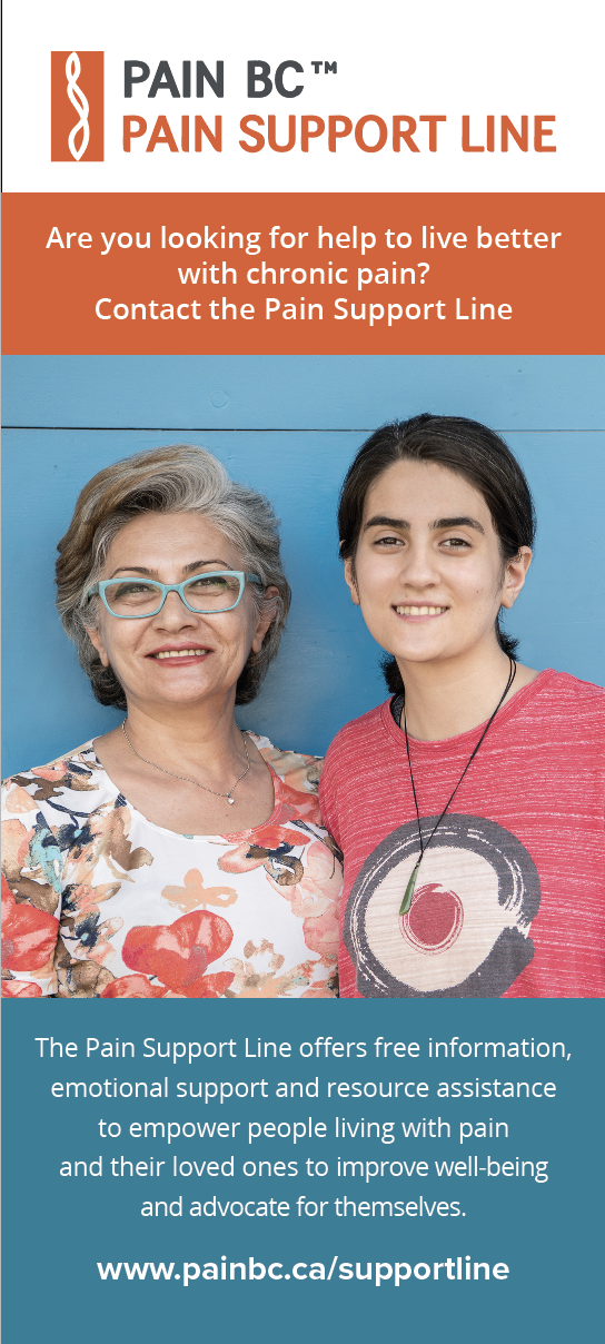 Pain Support Line brochure