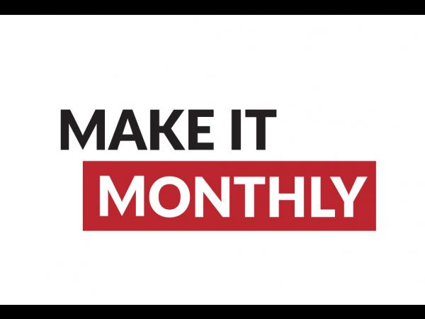 The Make It Monthly logo.